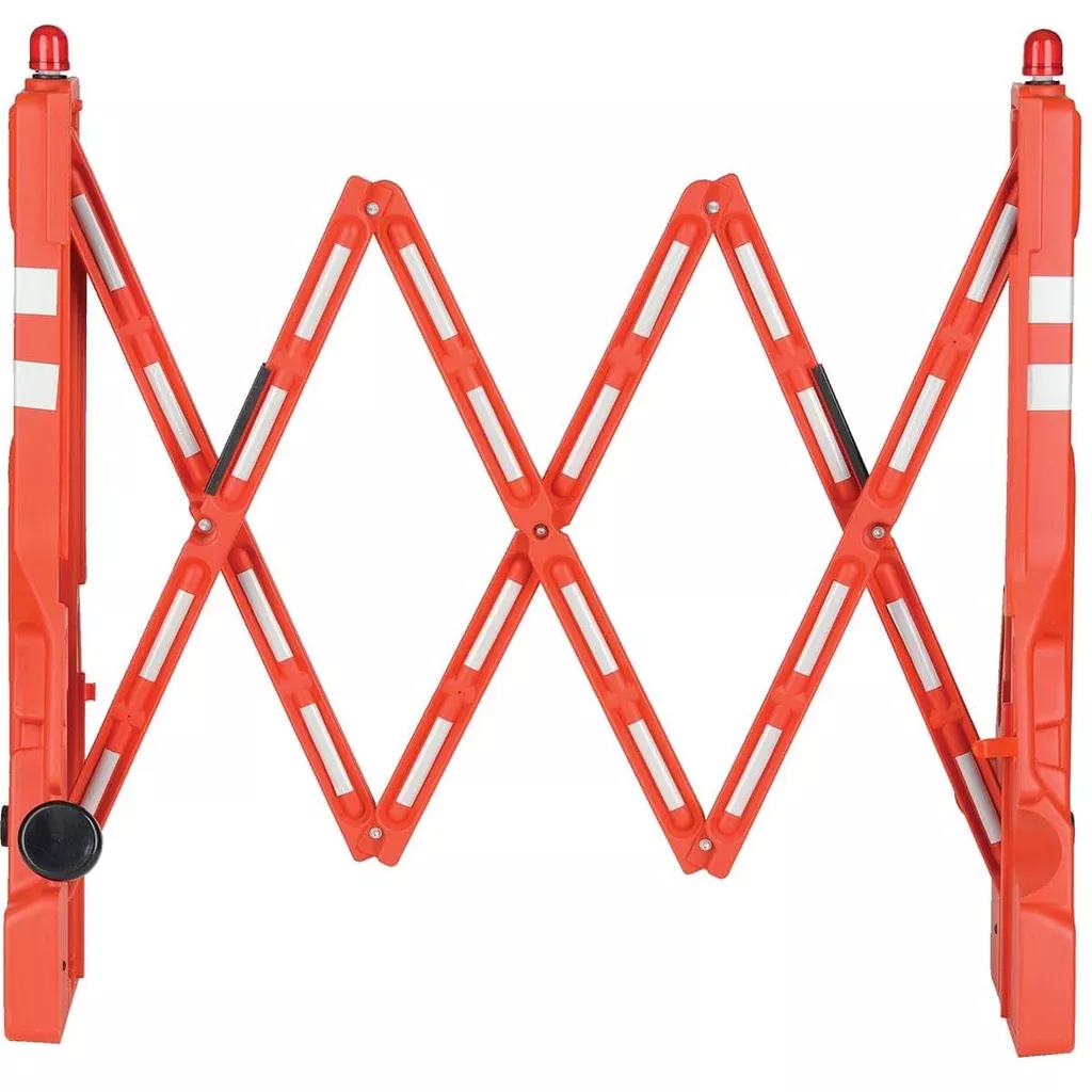 Adjust-A-Barricade with Flashing LED Lights