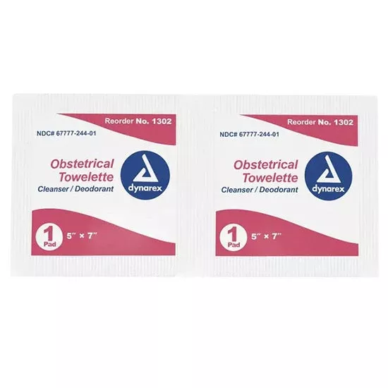 Dynarex Obstetrical Towelettes (1000/Case)