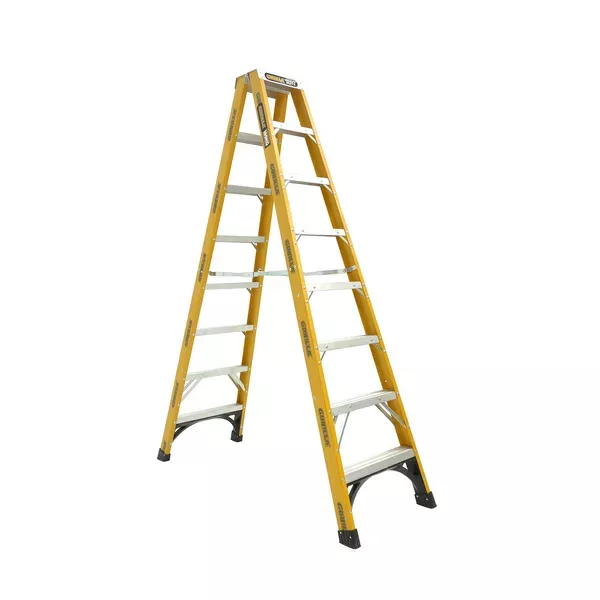 Gorilla A-Frame Heavy Duty Double Sided Fibreglass Ladder