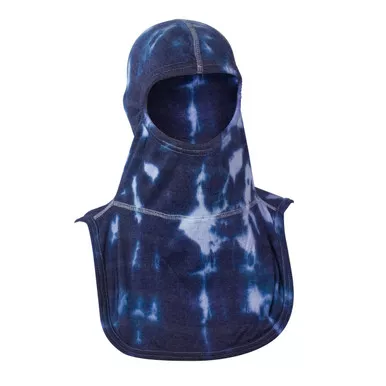Majestic Fire Tie-Dye Blue & White PAC II Hood