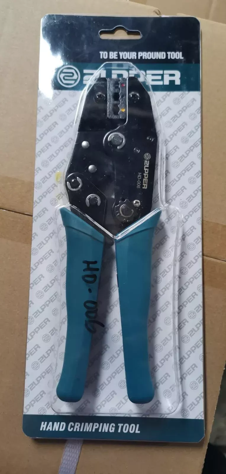 Zupper Hand Quad-Point Crimping Tool 0.5-6Mm2 #Hd-006 | Model : ZUPPER-HD006