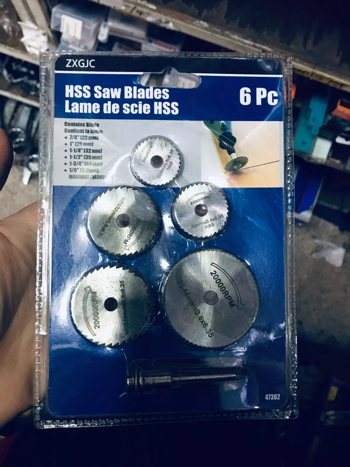 Zxgjc Hss Saw Blades 6Pc | Model : ZXGJC-47362